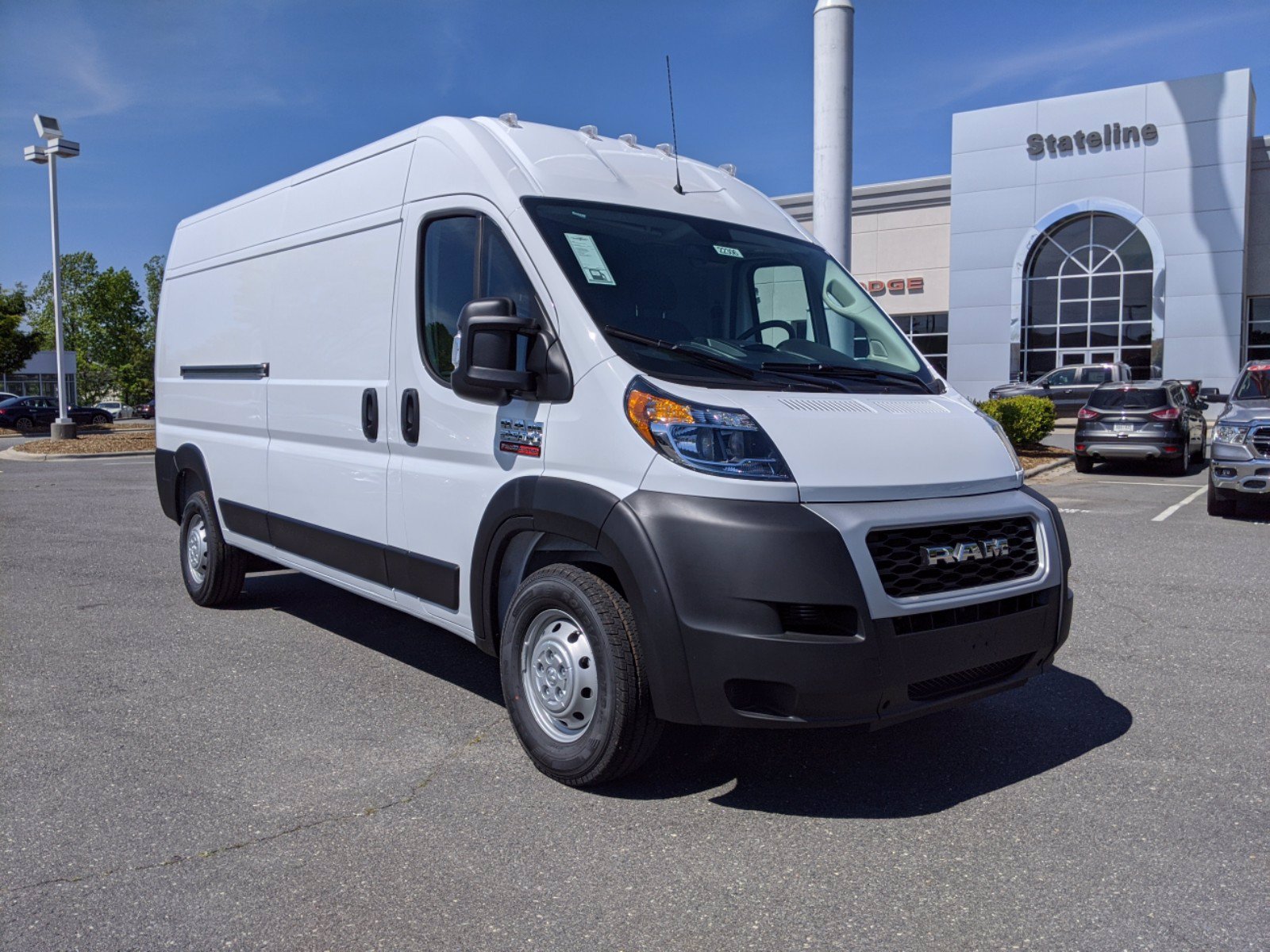 New 2020 Ram ProMaster Cargo Van High Roof FWD Fullsize Cargo Van